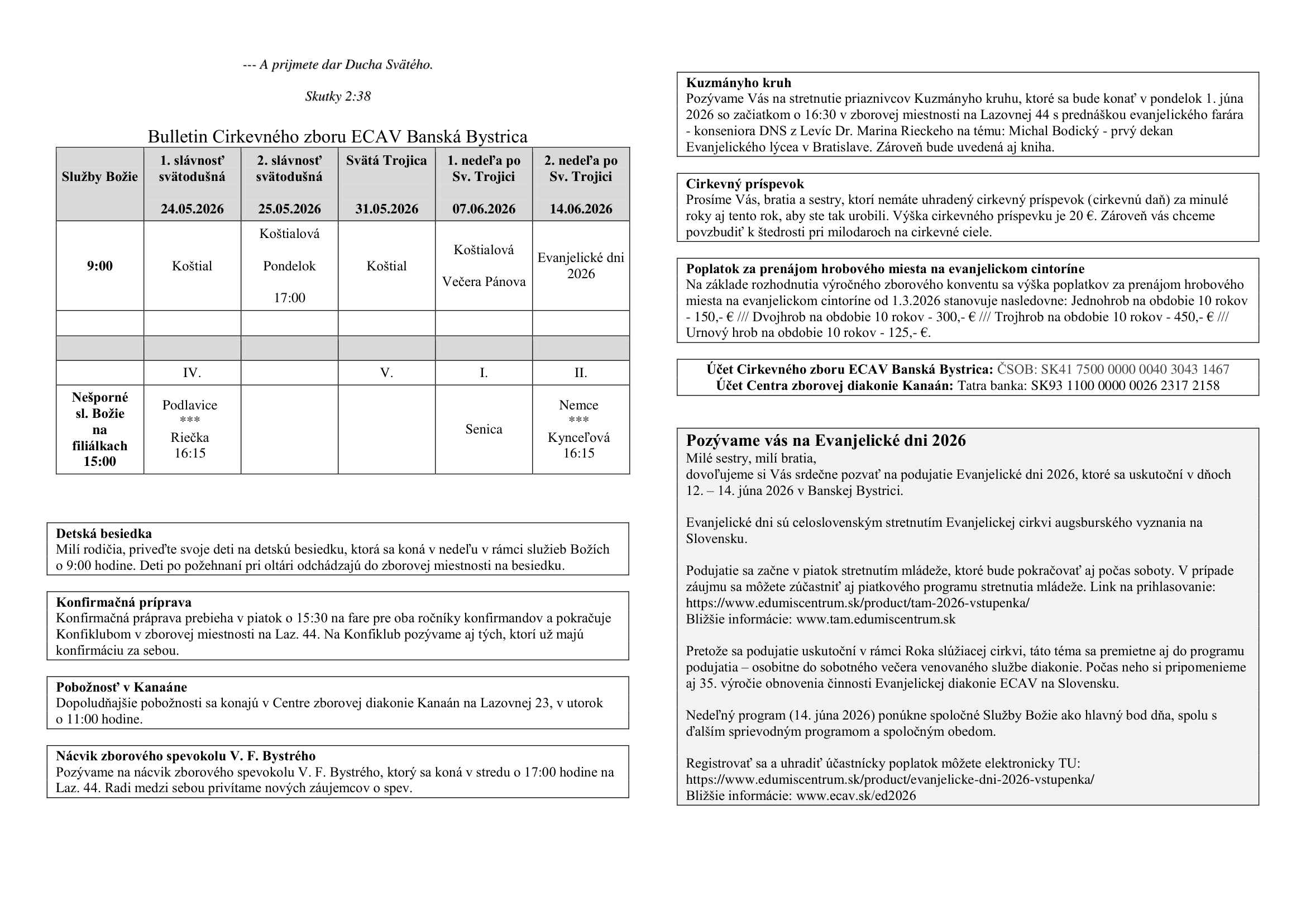 Bulletin máj-jún 2026