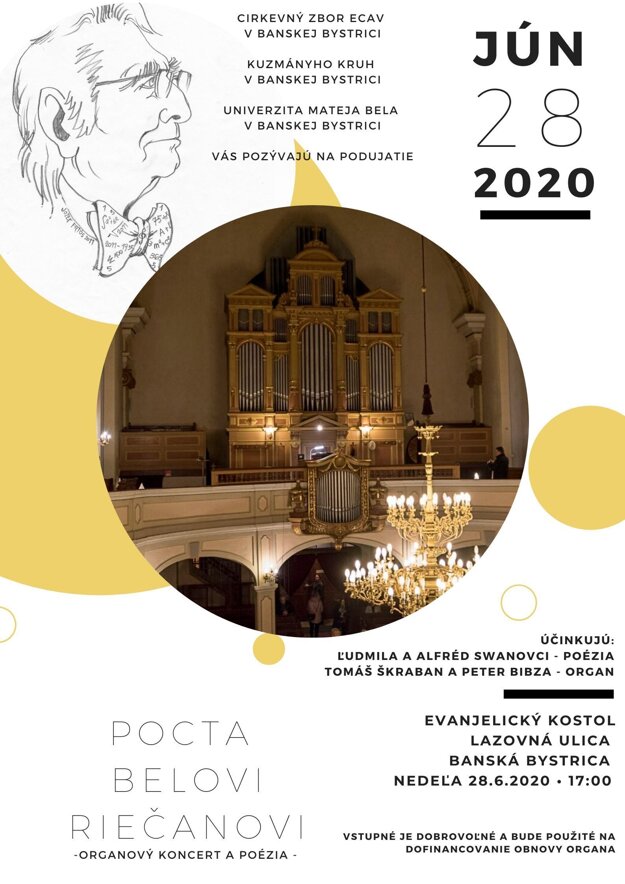 Pozvánka: Pocta Beloslavovi Riečanovi, 28.6.2020