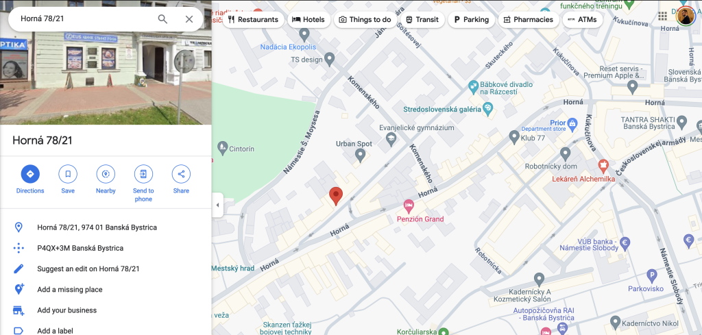 Oznam o mieste konania nedeľných služieb Božích od 12. januára 2025